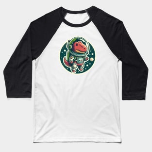 Space Dinosaur Meme Baseball T-Shirt